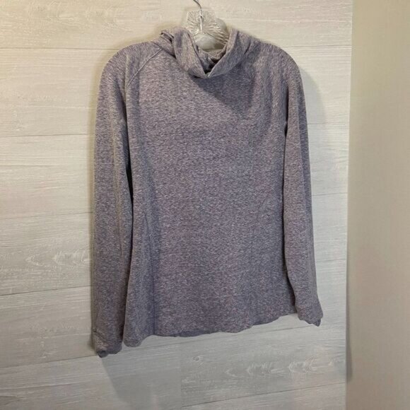 Athleta Women's Long Sleeve Pullovers Cowl Neck Shirt Workout Running Sweatshirt - Picture 4 of 8